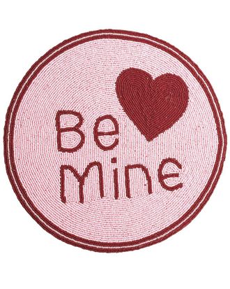 Tiramisu Be Mine Conversation Heart Placemat