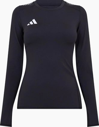 adidas Womens Tf Cnt Ls T - Black - Size: 10