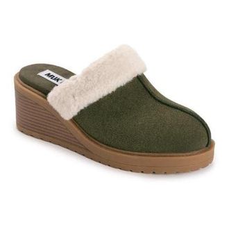 Muk Luks Sophia Mule in Olive at Nordstrom, Size 7.5