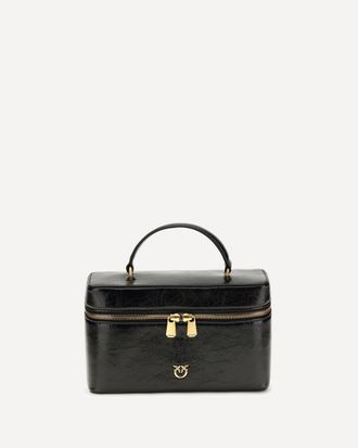 Pinko Classic leather Beauty Case Female UNI