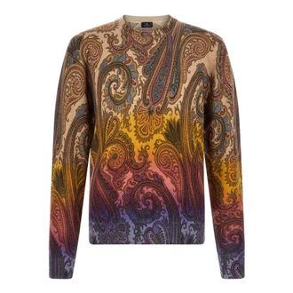Etro Heren, Truien, Veelkleurig, Maat: XL Wol