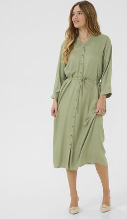 Kaffe Jurk Regular fit Oil Green