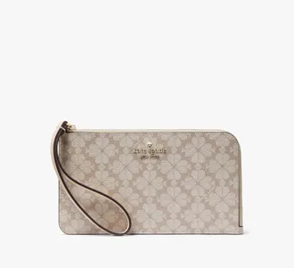 Kate Spade New York Lucy Spade Flower Wristlet