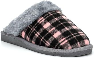 Generic Womens Slip On Slippers Size 8 Ladies Faux Fur Slipper Size 7 Mule Slipper Ladies Faux Fur Slippers Slip On Sizes 3-8 Pink 8 UK