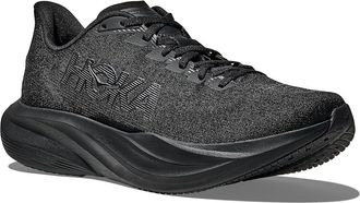 Hoka One One Mach 7 Mens Shoes Black/Black : 12.5 D - Medium, Textile