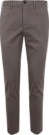 Incotex Slim Fit Casual Broeken - Heren - Chinos - Bruin - 3XL - Broeken