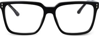 Isabel Marant Occhiali rettangolari - Nero