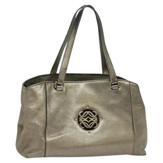 Loewe Pre-owned Cuero bolsos-de-mano - Pre-owned - Mujer - Amarillo - ONE SIZE