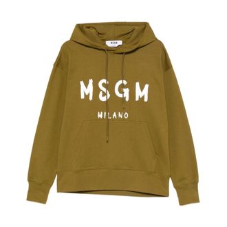 Msgm Msgm, Uomo, Felpe, Verde, L, new