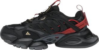 adidas XLG Runner Deluxe - Heren - Hardloopschoenen - Zwart - 36 2/3 EU - Leer - Fitness