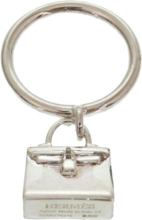 Herm&egrave;s Silver 925 Band Ring (Pre-Owned)