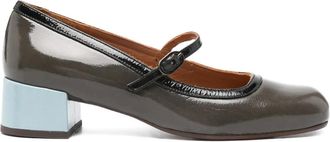 Chie Mihara 30 mm Reni pumps met hak - Grijs