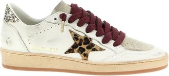 Golden Goose Sneakers in pelle con applicazione stella - Bianco