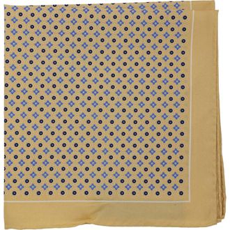 Ben Sherman Geometric Pocket Square in Gold at Nordstrom Rack