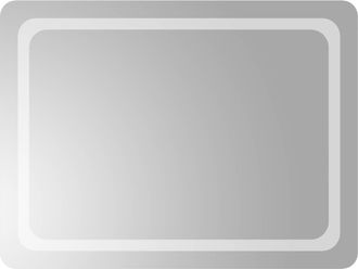 vidaXL Espejo De Ba&ntilde;o Led Transparente 80 X 60 Cm Vidrio Templado Vidaxl