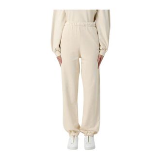 Pinko Sweatpants, female, Beige, 2XS, Casual Fit Joggers