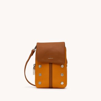 Hammitt Hammitt VIP Mobile Tailored Tangerine Silver