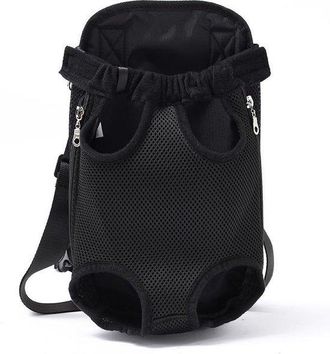OEM Bolsa Resistente Para Perros De Hasta 2,5 Kg, Cachorros Y Gatos, Transport&iacute;n Ligero Para Mascotas, Transport&iacute;n Para Perros, Negro, Talla S