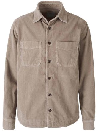 Richard J. Brown Katoenen overhemd - Beige