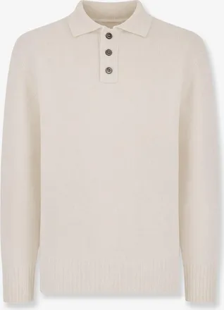 Amaranto Maglia Polo in lana e cashmere - AMARANTO - gender_Man