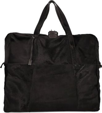 HUGO BOSS Borsa a spalla in pelle - Nero
