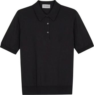 John Smedley Mujer, Camisetas, Azul, Talla: M