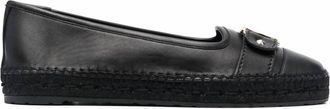 Ferragamo Womens Vara Buckle Espadrilles In Black