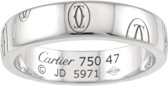 Cartier White Gold (18K) Band Ring (Pre-Owned)