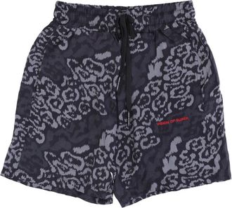 Vision Of Super Luipaardprint Zwarte Shorts - Heren - Bermuda - Zwart - 2XL - Polyester - Korte Broeken