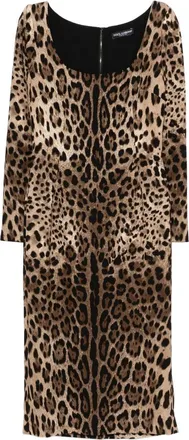 Dolce & Gabbana Animal-print Dress