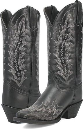 Laredo Emmylee Cowboy Womens Boots Black : 9.5 B - Medium