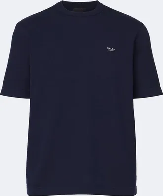 Prada Logo cotton T-shirt