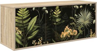 vidaXL Mueble De Tv Montado En La Pared Rhenen 102 X 33 X 40 Cm Vidaxl