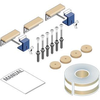 Laufen Set De Insonorizaci&oacute;n Laufen Para Platos De Ducha Peque&ntilde;os De