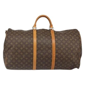 Louis Vuitton Pre-owned Weekend Bags, unisex, Brown, Size: ONE SIZE Pre-owned Weekend Bag