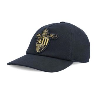 Fendi Crest Cotton Baseball Cap