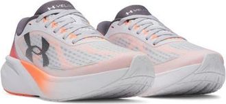 Under Armour UA Velociti Pace Running Shoe in Distant Gray /Tangerine at Nordstrom, Size 6.5