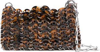 Paco Rabanne 1969 shoulder bag - women - Acrylic/Steel - OS - Brown