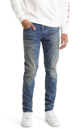 Purple P001 Skinny Jeans in Vintage Dirty Mid Indigo at Nordstrom, Size 28 X 32