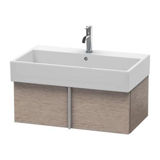 Duravit Mueble De Pared Duravit Vero Air 78,4 X 43,1 Cm, 1 Extra&iacute;ble, Para Vero Air 235080, Color (frente/cuerpo): Roble Cachemir Chapa De Madera Aut&eacute;ntica - 