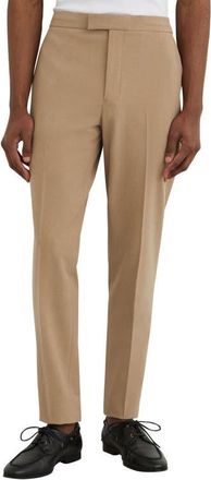 Reiss Found Slim Fit Pants in Soft Camel Brow at Nordstrom, Size 38