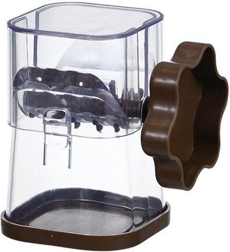 OEM 1 Picadora De Frutos Secos Manual, Mezcla Eficiente, Picadora De Alimentos Port&aacute;til, Picadora, Batidora, Ayuda De Cocina Multifuncional (marr&oacute;n)