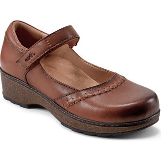Earth Kalece Mary Jane Pump in Cognac at Nordstrom, Size 6.5