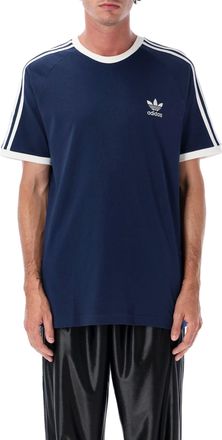 adidas Night Indigo Adicolor Classics 3-stripes Cotton T-shirt