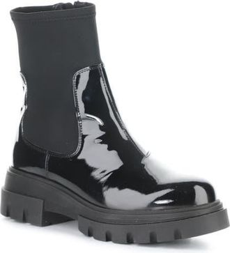 Bos. & Co. Five 2 Waterproof Chelsea Boot in Black Patent at Nordstrom, Size 10-10.5Us