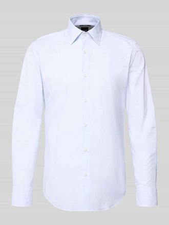 HUGO BOSS Slim Fit Businesshemd mit Kentkragen Modell P-HANK-K in Bleu, Gr&ouml;&szlig;e 38