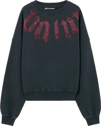 Palm Angels Neck-logo Sweatshirt