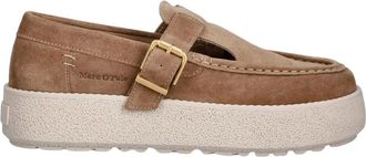 Marc O'Polo Pia 6B - Dames - Schoenen - Bruin - Maat: 41 EU Leer