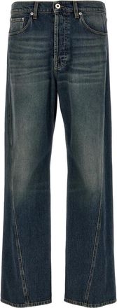 Lanvin Heren, Jeans, Blauw, Maat: W31 Katoen