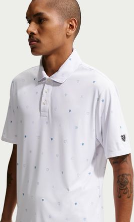 Nike Mens Par Dri-FIT Short-Sleeve Golf Polo in White | IB0227-100